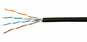 Кабель SkyNet Light CSL-UTP-4-CU-OUT, UTP outdoor 4x2x0.46, медный, FLUKE TEST, кат.5e, однож., за 1 от магазина РЭССИ